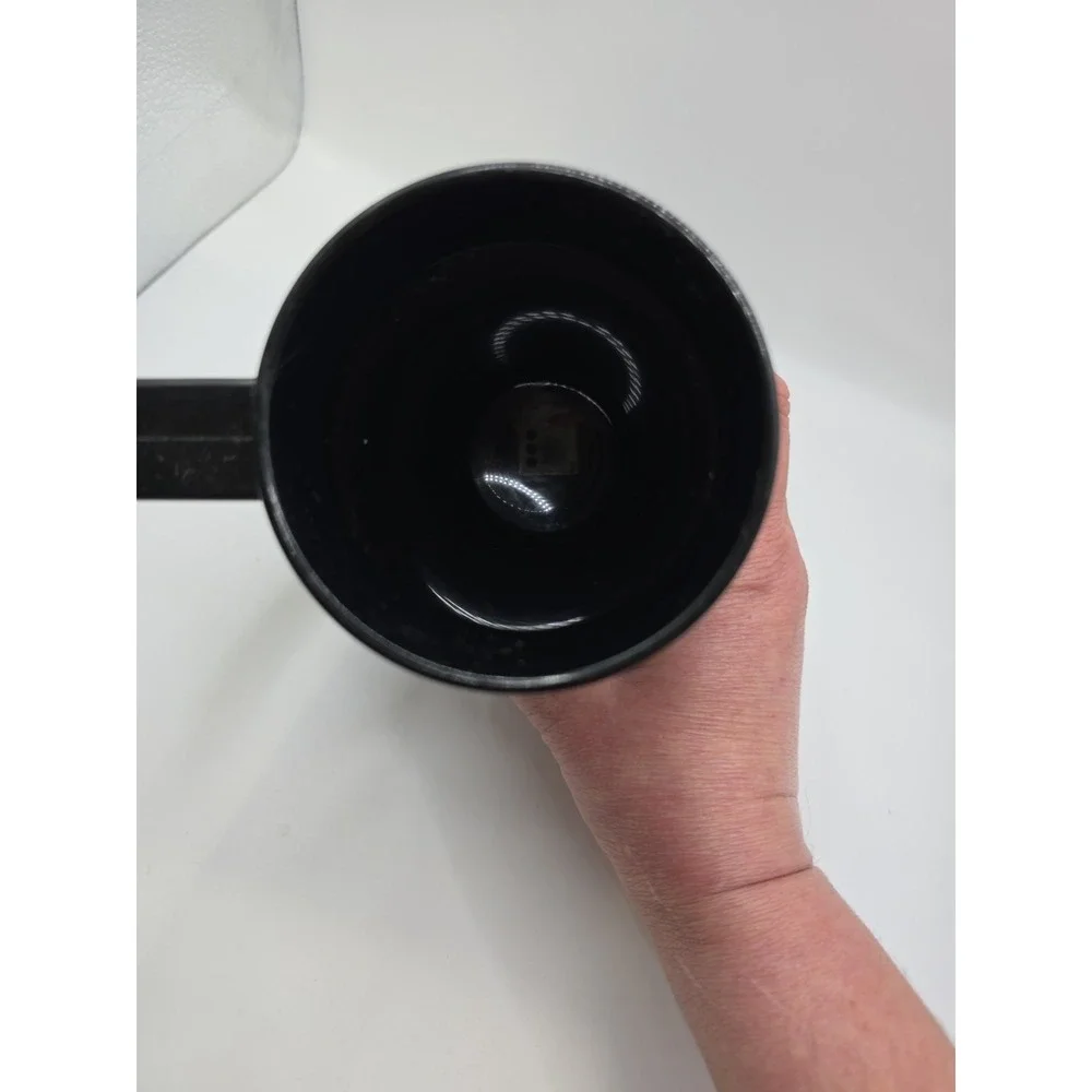 Michelob Beer Mug Vintage Thermo Serv Black Plastic Stein Cup USA